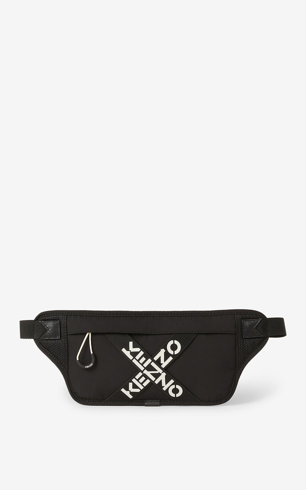 Kenzo Sport Belt Bag Black For Womens 9305TNEPD
